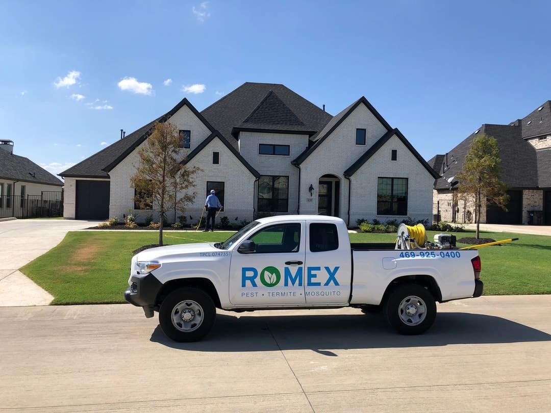 romex truck side Romex Pest Control Truck, Eco and Family Friendly Solutions